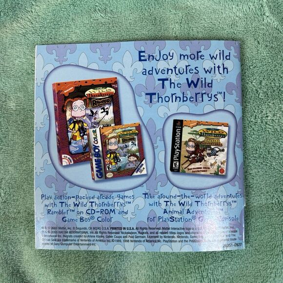 Nickelodeon Rugrats Adventure And In Paris Game  CD-ROM For Windows 95/98 - Picture 9 of 13